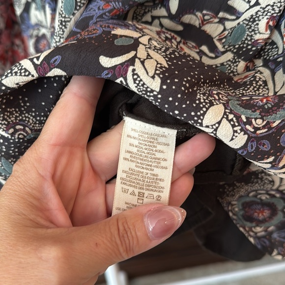 Free People Stealing Fire Tunic Dress BOHO Sz XS - Picture 4 of 5